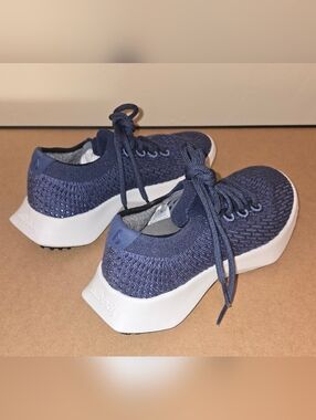 NEW Women's 5.5 Allbirds Tree Dasher 2 Wool lined Sneaker - Indigo - MSRP: $140